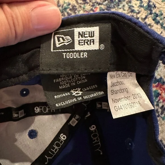 Toddler Chicago Cubs Baseball Cap - Picture 4 of 6